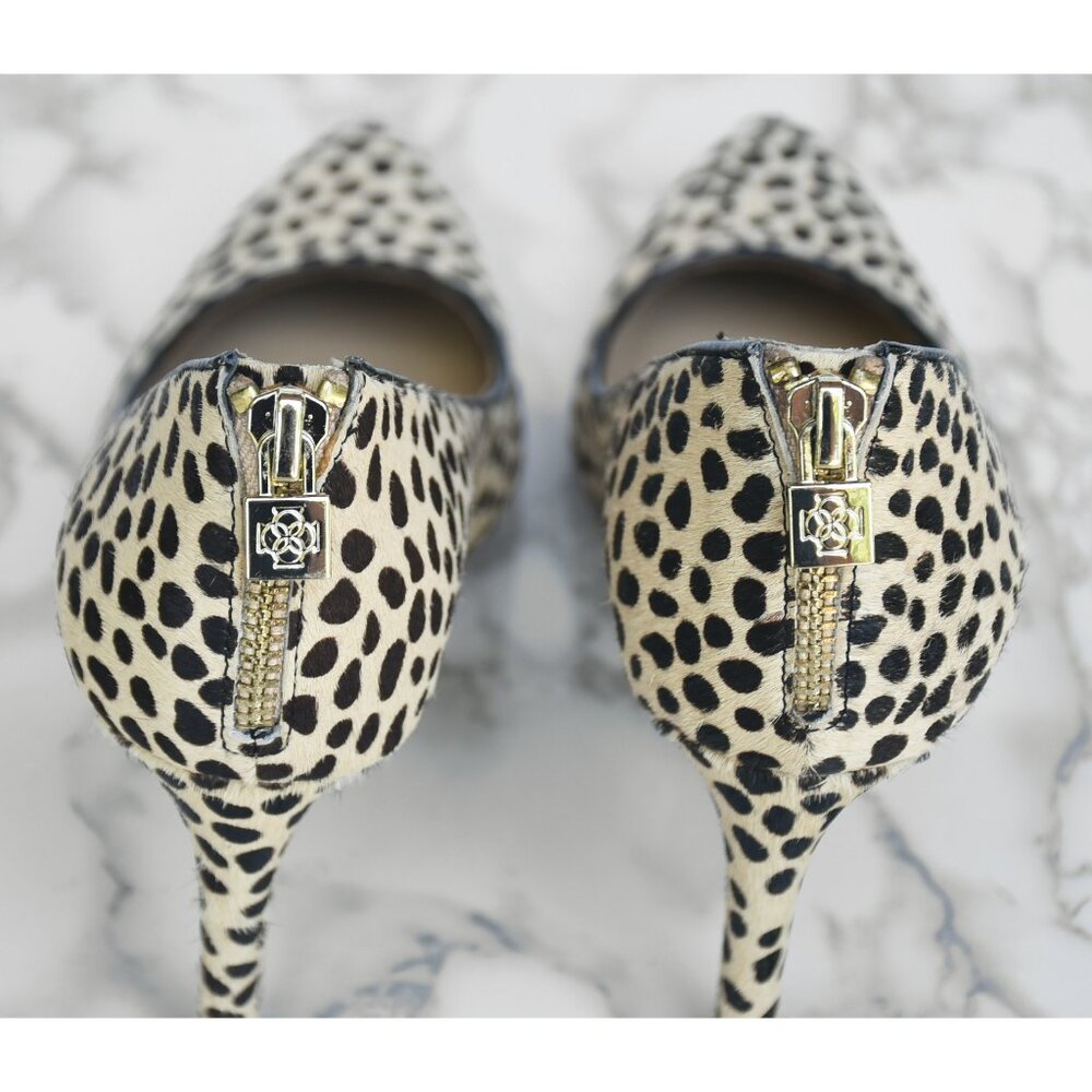 NWOT Ann Taylor Cheetah Liz Zipper Heel 8 - Picture 5 of 8